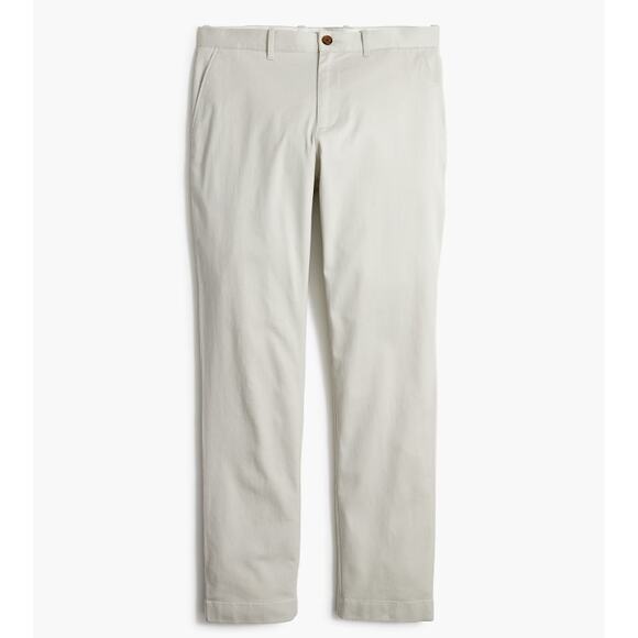 J.Crew Flex Athletic Slim-Fit Chino Pant Mens 34x34 Stone Stretch Button Zip fly - Picture 3 of 8